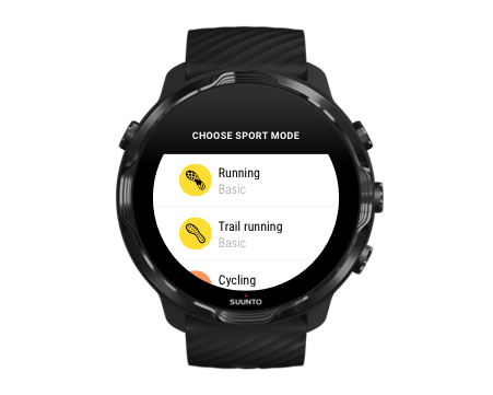 suunto-wear-app-sport-mode-list-example