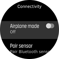 Ensure airplane mode is toggled off.